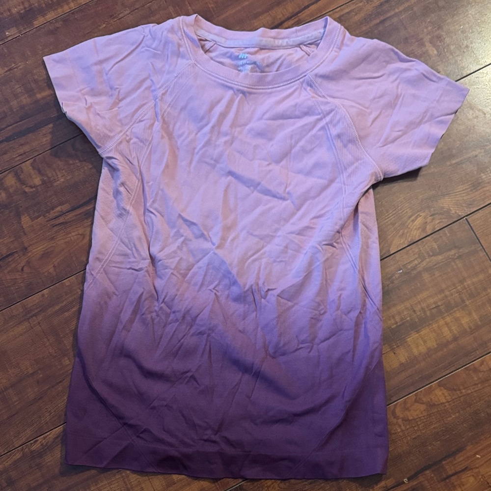 All in Motion Kids Lavender Ombre Tee
